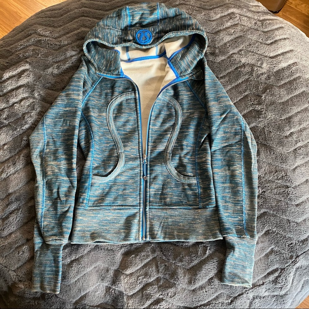 Lululemon soft fleece scuba hoodie